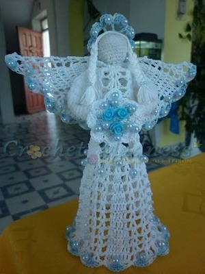 Novogodisnji Snowflake Heklanje Seme Christmas Decoration 01